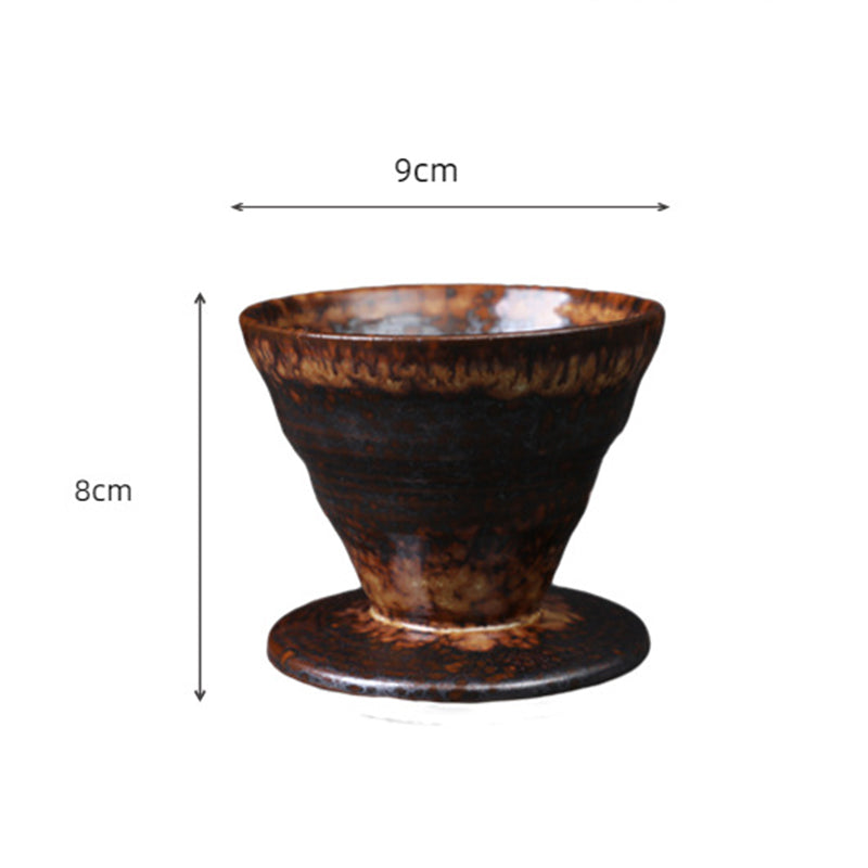 Tazza da caffè in ceramica con design vintage Buddha Stones , tazza da caffè espresso da 150 ml