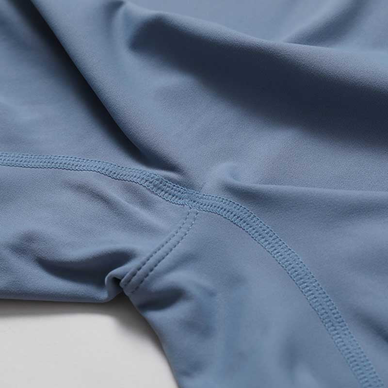 Tuta sportiva da donna con cerniera elasticizzata a maniche corte, per fitness e yoga , Buddha Stones - image 13