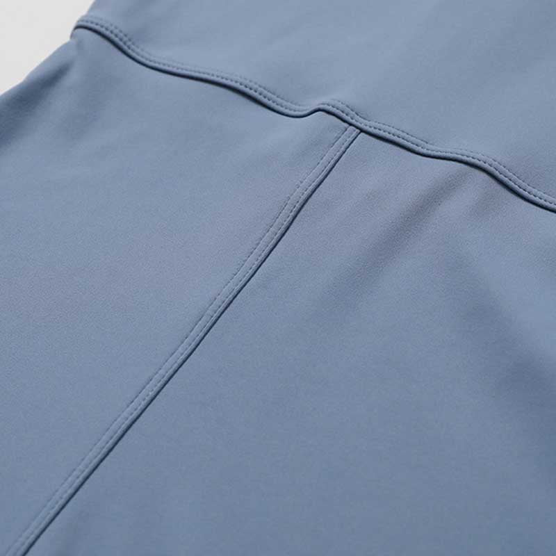 Tuta sportiva da donna con cerniera elasticizzata a maniche corte, per fitness e yoga , Buddha Stones - image 12