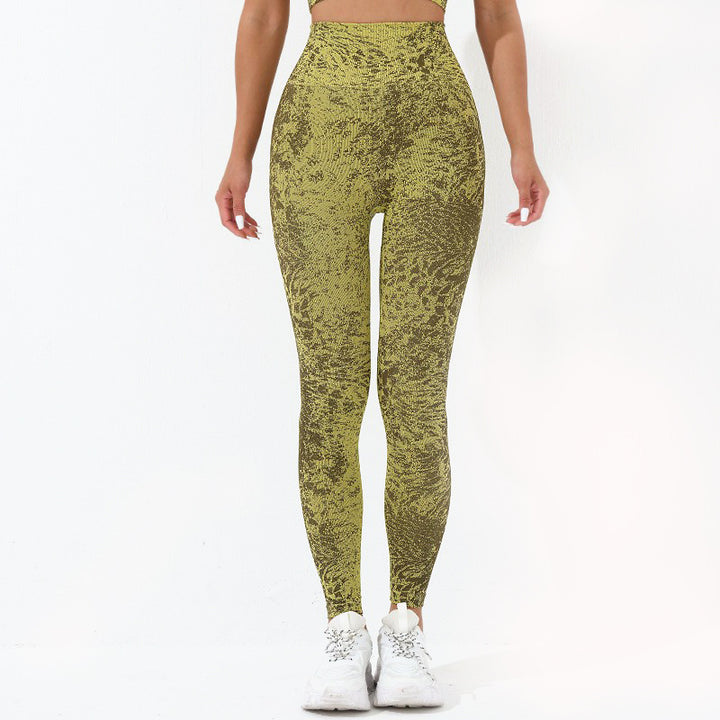 Buddha Stones Seamless Fitness Crop Canotta Leggings a vita alta Pantaloni Sport Palestra Yoga Outfit - image 29