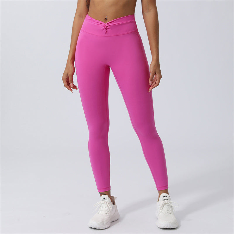 Buddha Stones Donna Allenamento Manica Lunga Crisscross Backless Top Tee Leggings Sport Fitness Yoga Outfit - Pantaloni - Rosa - US8-10, UK/AU12-14, EU40-42 (XL) - image 38