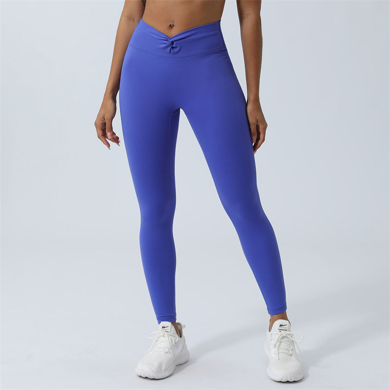 Buddha Stones Donna Allenamento Manica Lunga Crisscross Backless Top Tee Leggings Sport Fitness Yoga Outfit - Pantaloni - Blu - US8-10, UK/AU12-14, EU40-42 (XL) - image 29
