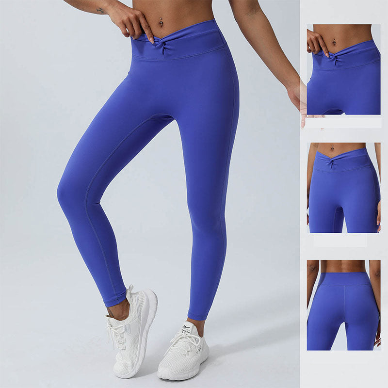Buddha Stones Donna Allenamento Manica Lunga Crisscross Backless Top Tee Leggings Sport Fitness Yoga Outfit - image 32