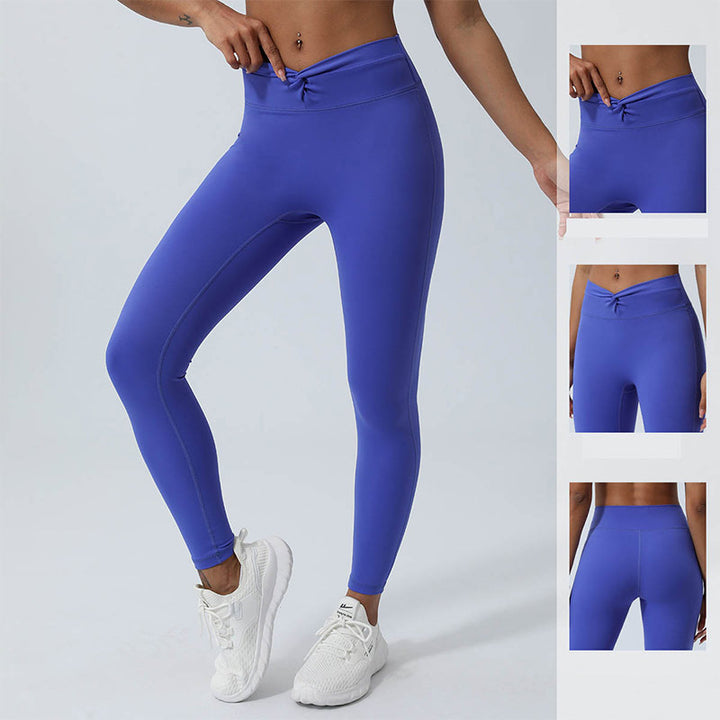Buddha Stones Donna Allenamento Manica Lunga Crisscross Backless Top Tee Leggings Sport Fitness Yoga Outfit - image 32