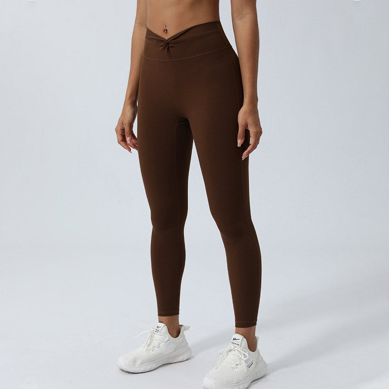 Buddha Stones Donna Allenamento Manica Lunga Crisscross Backless Top Tee Leggings Sport Fitness Yoga Outfit - image 44