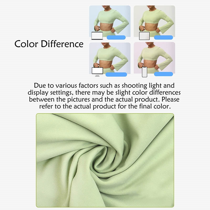 Buddha Stones Top senza spalline a maniche lunghe con reggiseno e pantaloni svasati, completo fitness e yoga - image 17