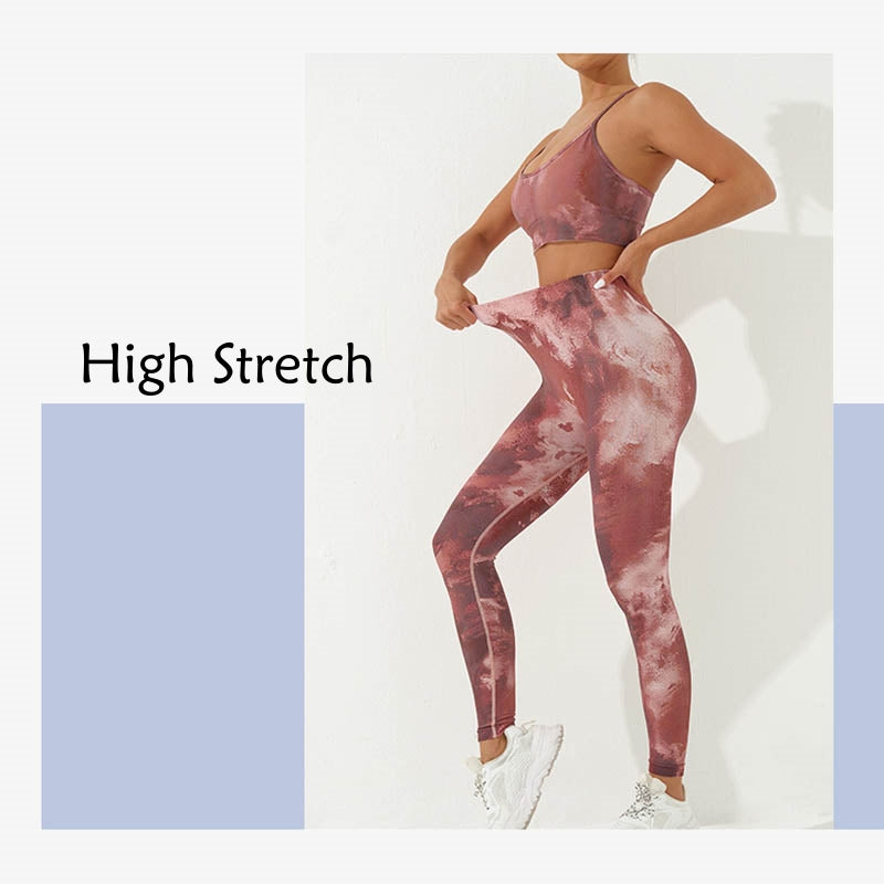 Buddha Stones 2 pezzi Camo Print senza schienale Criss-Cross Strap Top Reggiseno Pantaloncini Leggings Pantaloni Fitness Yoga Outfit Set - image 15