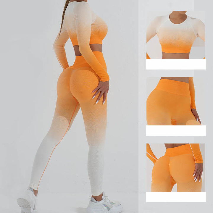 Maglietta corta a maniche lunghe con motivo a Buddha Stones, reggiseno, leggings, pantaloni, fitness e yoga. - image 27