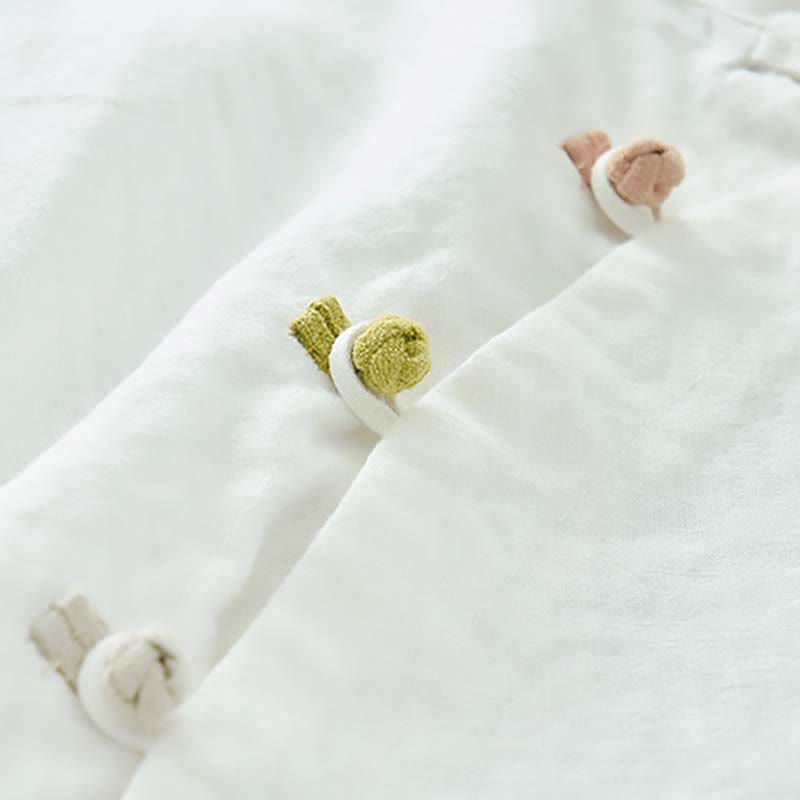 Camicetta in lino ramiè Buddha Stones Donna Camicia Top Abbigliamento in stile cinese Hanfu - image 19