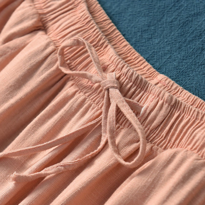 Pantaloni da yoga da donna con tasche e gamba larga, modello Buddha Stones, tinta unita - image 37