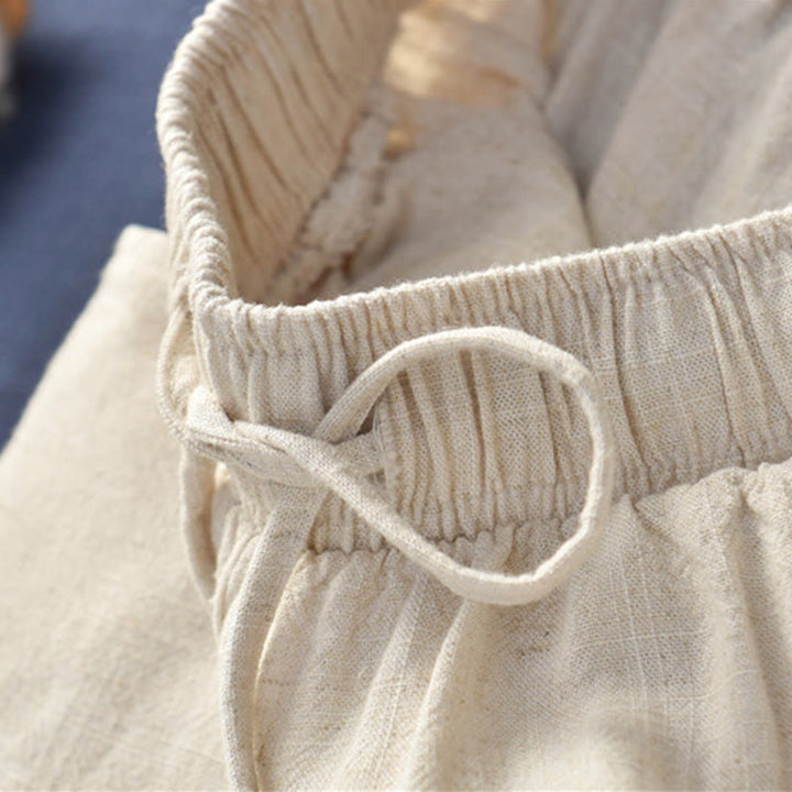 Pantaloni da yoga da donna con tasche e gamba larga, modello Buddha Stones, tinta unita - image 9