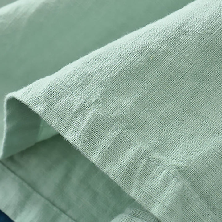 Camicetta larga in lino ramiè Buddha Stones da donna, a maniche lunghe, cinese Hanfu Top - image 7