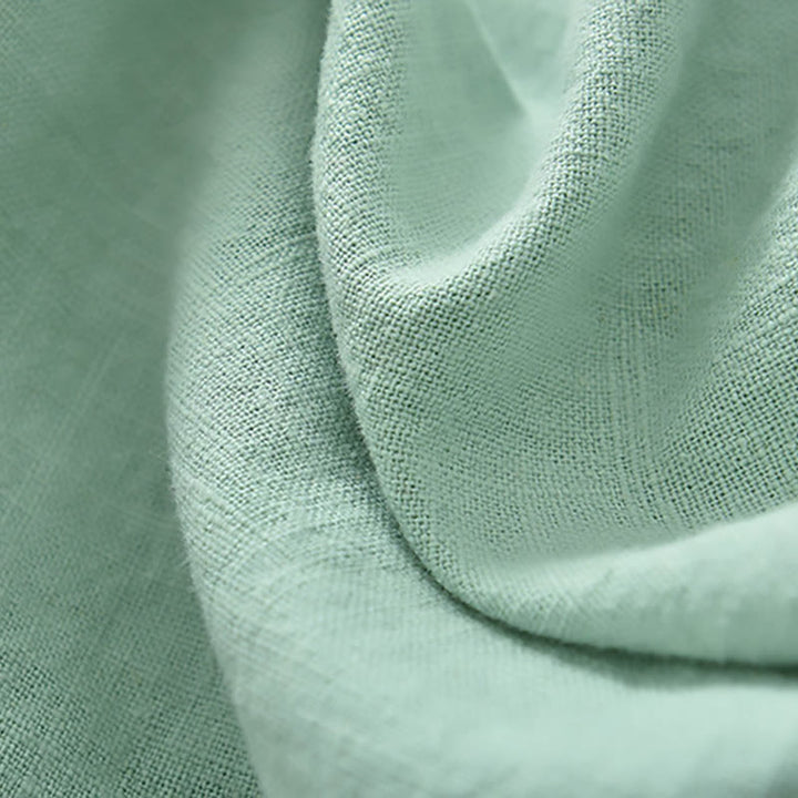 Camicetta larga in lino ramiè Buddha Stones da donna, a maniche lunghe, cinese Hanfu Top - image 9