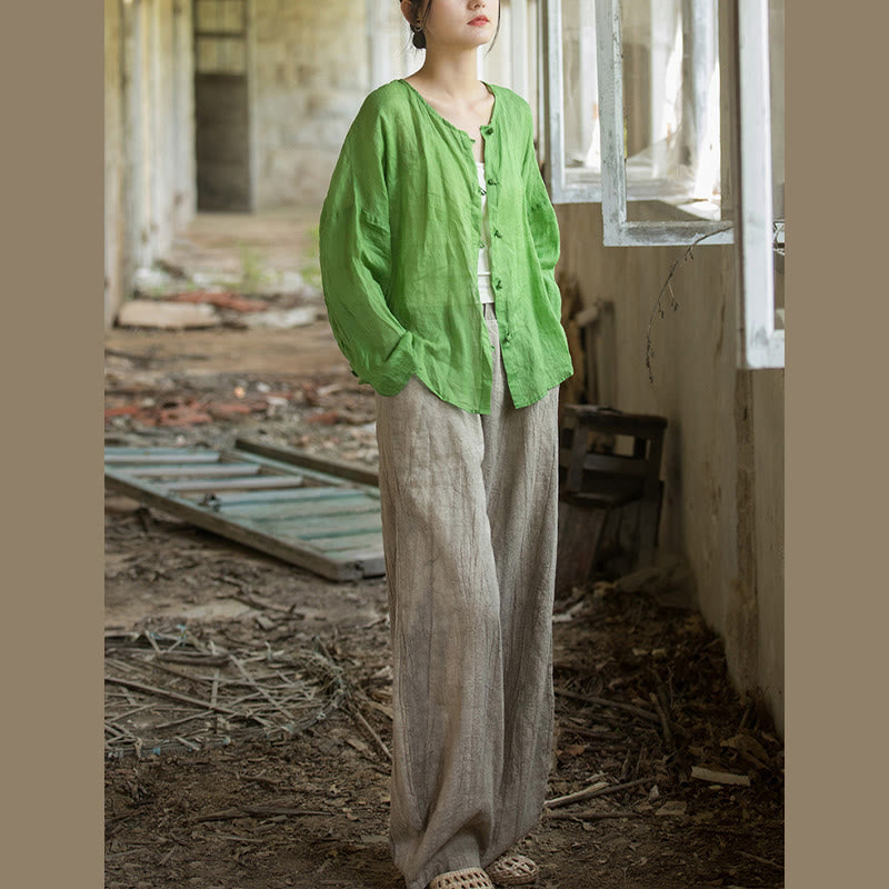 Pantaloni harem tie-dye retrò Buddha Stones, pantaloni da yoga casual da donna con tasche - image 13