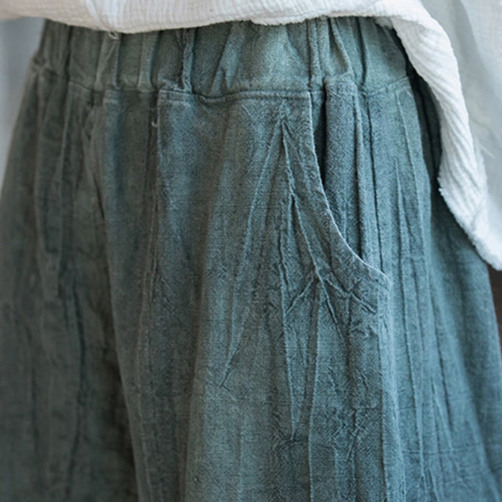 Pantaloni harem tie-dye retrò Buddha Stones, pantaloni da yoga casual da donna con tasche - image 33