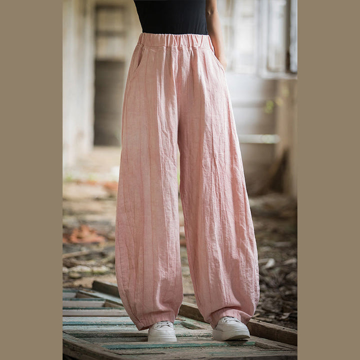 Pantaloni harem tie-dye retrò Buddha Stones, pantaloni da yoga casual da donna con tasche - image 39