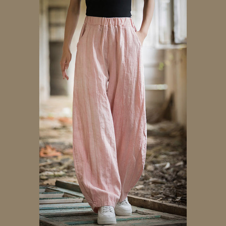 Pantaloni harem tie-dye retrò Buddha Stones, pantaloni da yoga casual da donna con tasche - image 36