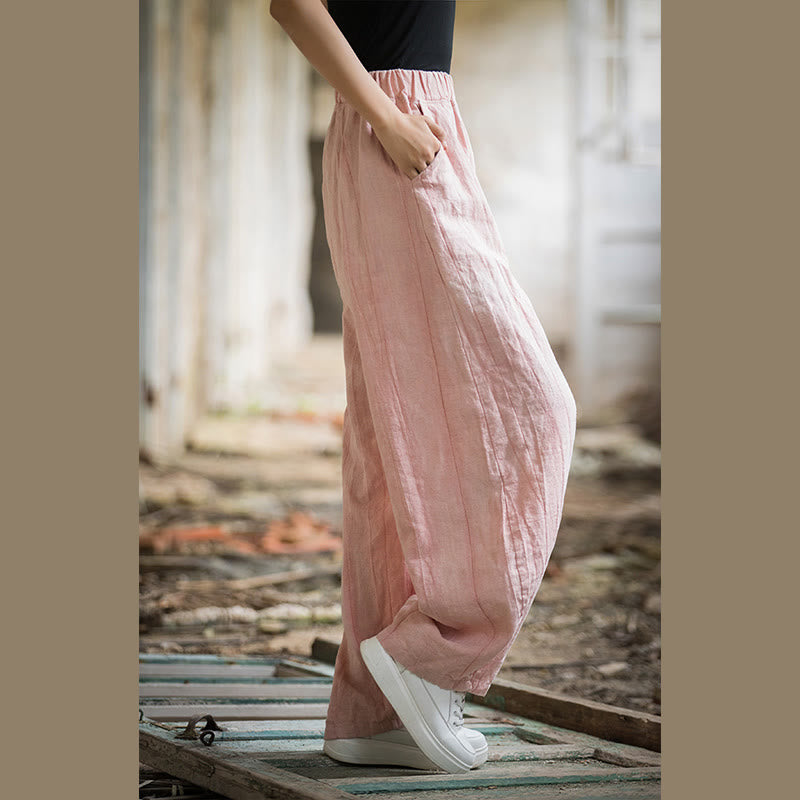 Pantaloni harem tie-dye retrò Buddha Stones, pantaloni da yoga casual da donna con tasche - image 37