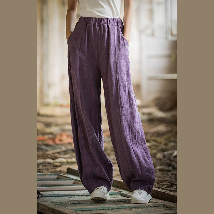 Pantaloni harem tie-dye retrò Buddha Stones, pantaloni da yoga casual da donna con tasche - image 44