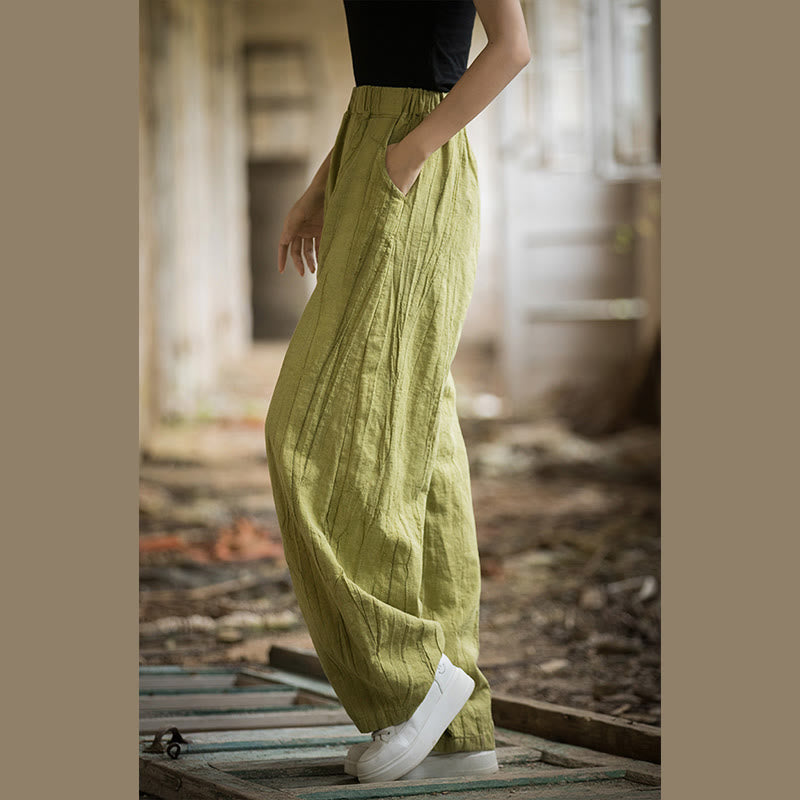 Pantaloni harem tie-dye retrò Buddha Stones, pantaloni da yoga casual da donna con tasche - image 53