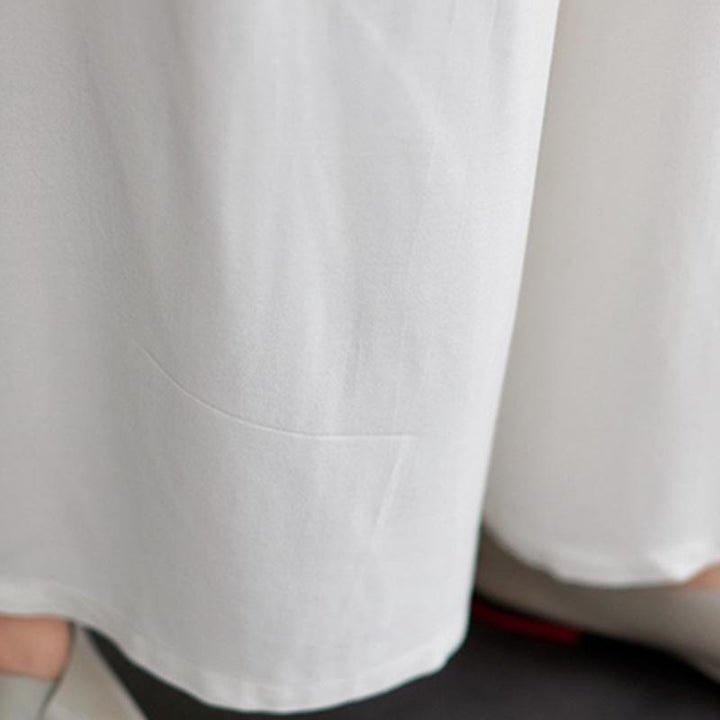 Buddha Stones 2 pezzi Tang Suit camicia a maniche lunghe pantaloni Meditazione Zen Tai Chi cotone lino abbigliamento da donna set - image 10