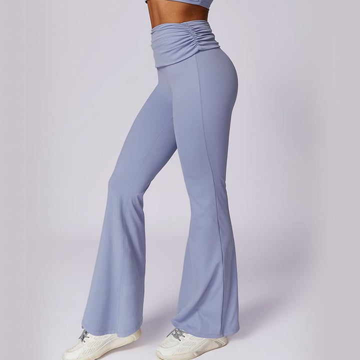 Buddha Stones Canotta senza maniche con spalline e schiena scoperta Reggiseno Pantaloni svasati Sport Fitness Yoga - image 19