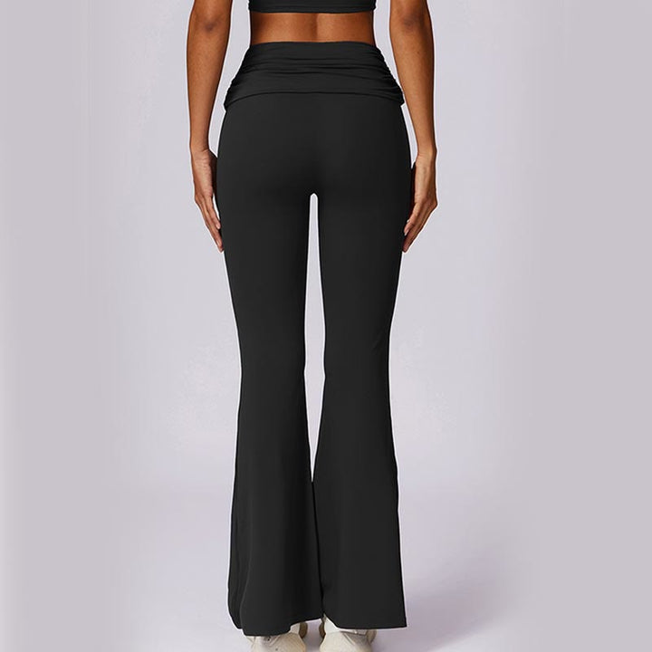 Buddha Stones Canotta senza maniche con spalline e schiena scoperta Reggiseno Pantaloni svasati Sport Fitness Yoga - image 37