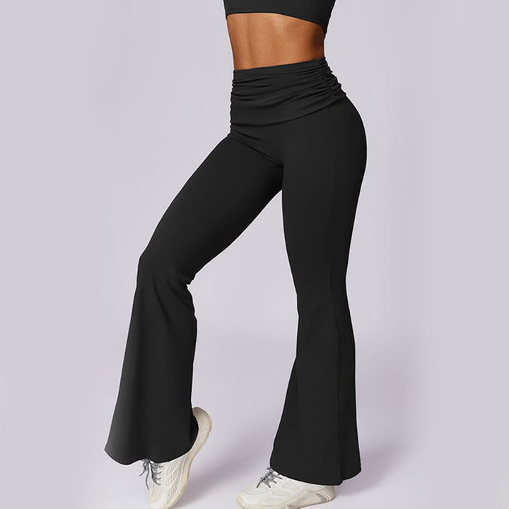 Buddha Stones Canotta senza maniche con spalline e schiena scoperta Reggiseno Pantaloni svasati Sport Fitness Yoga - image 35