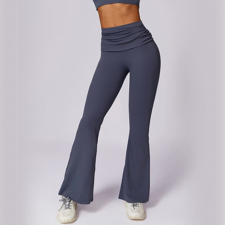 Buddha Stones Canotta senza maniche con spalline e schiena scoperta Reggiseno Pantaloni svasati Sport Fitness Yoga - image 48