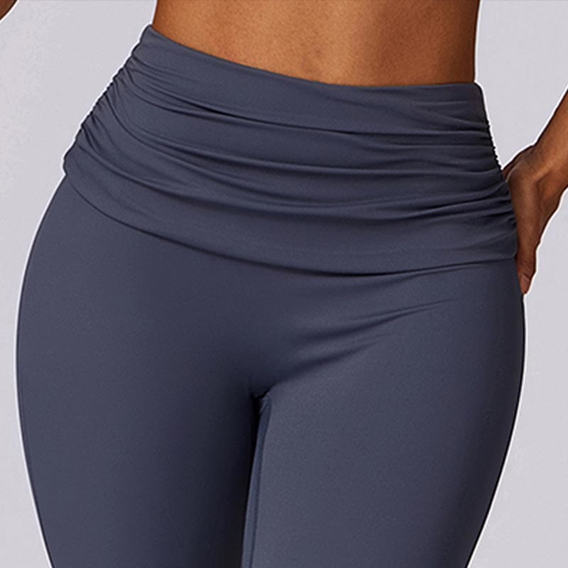 Buddha Stones Canotta senza maniche con spalline e schiena scoperta Reggiseno Pantaloni svasati Sport Fitness Yoga - image 50