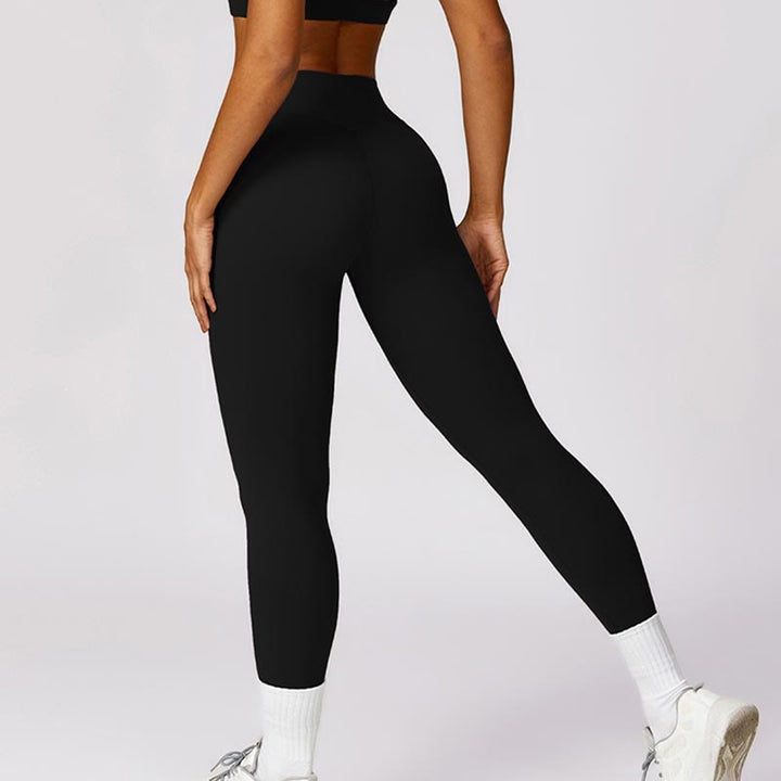 Buddha Stones Donna Manica Corta T-Shirt Top Vita Alta Leggings Pantaloni Per Sport Yoga - image 8