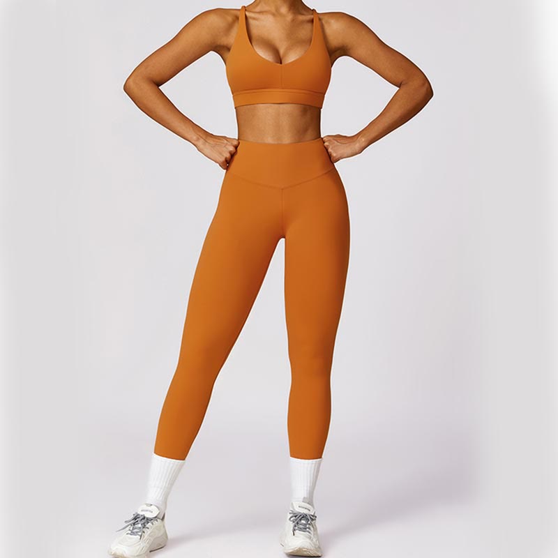 Buddha Stones Donna Manica Corta T-Shirt Top Vita Alta Leggings Pantaloni Per Sport Yoga - image 26