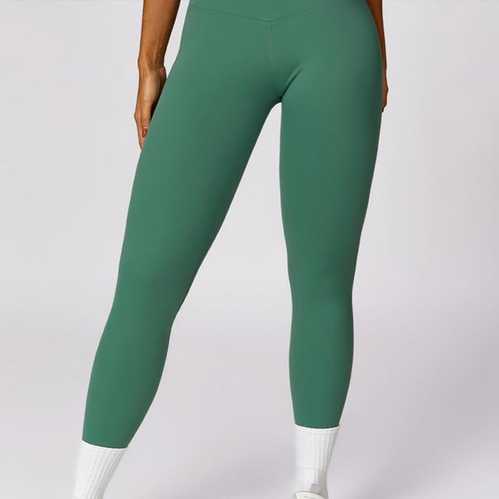 Buddha Stones Donna Manica Corta T-Shirt Top Vita Alta Leggings Pantaloni Per Sport Yoga - image 36