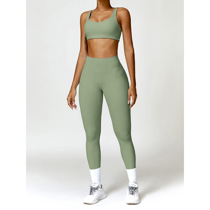 Buddha Stones Gym Sport Yoga Reggiseno senza schienale Canotta corta Pantaloncini - image 27