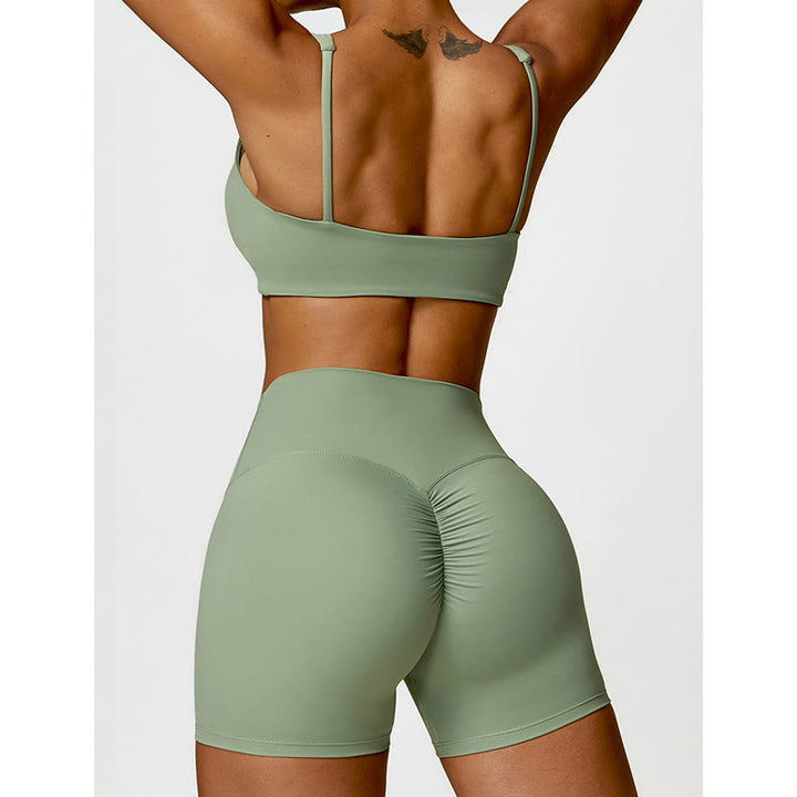 Buddha Stones Gym Sport Yoga Reggiseno senza schienale Canotta corta Pantaloncini - image 34