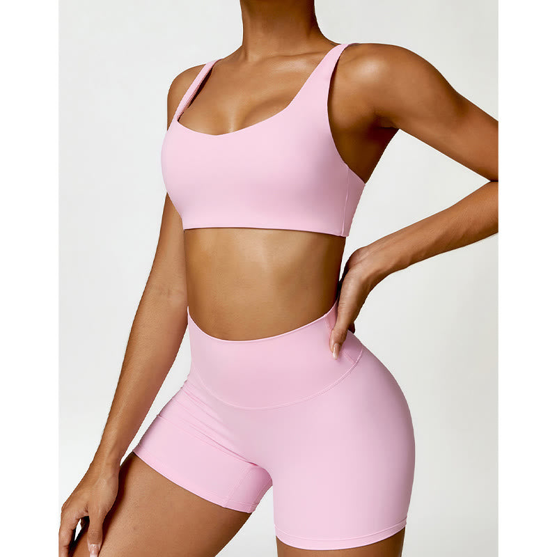 Buddha Stones Gym Sport Yoga Reggiseno senza schienale Canotta corta Pantaloncini - image 38