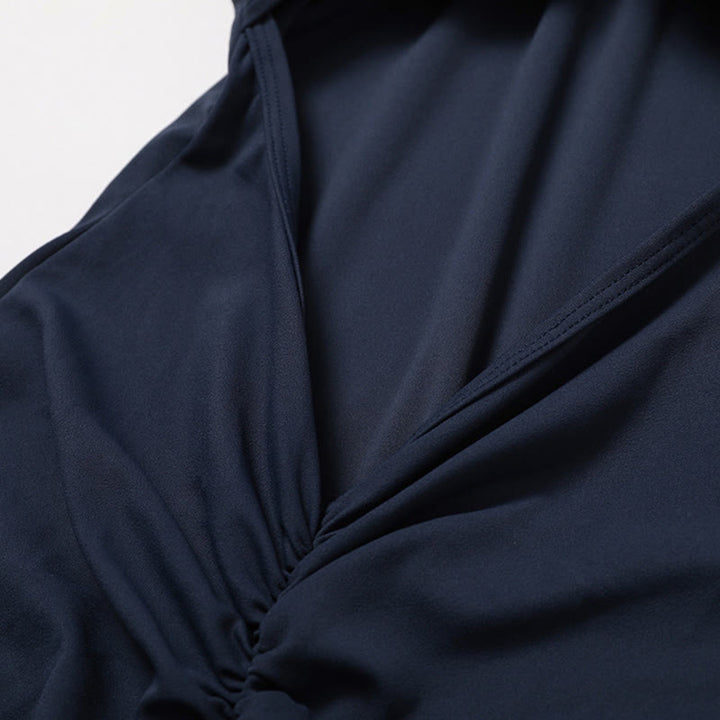 Buddha Stones Donna Tuta Senza Maniche Pantaloni Svasati Sport Fitness Yoga Bodysuit - image 29