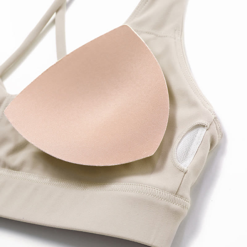 Buddha Stones Gym Sport Yoga Reggiseno senza schienale Canotta corta Pantaloncini traspiranti