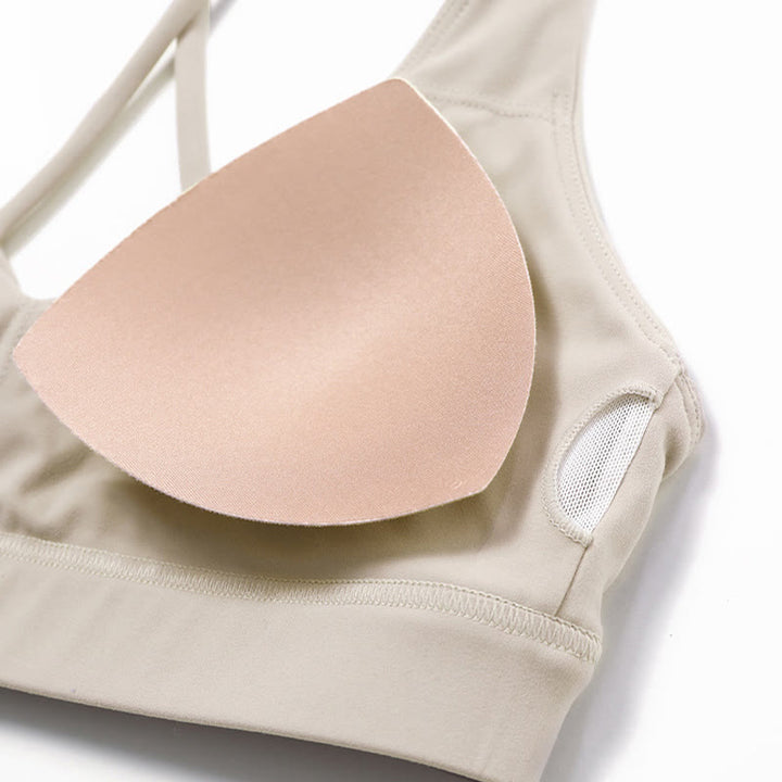 Buddha Stones Gym Sport Yoga Reggiseno senza schienale Canotta corta Pantaloncini traspiranti