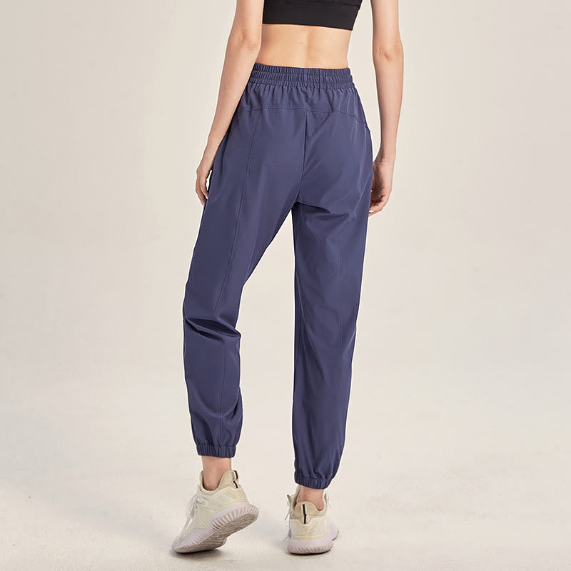 Pantaloni sportivi da yoga fitness Buddha Stones con tasche - image 2