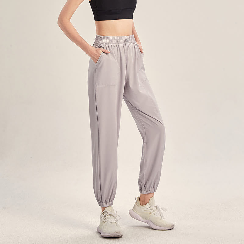 Pantaloni sportivi da yoga fitness Buddha Stones con tasche - Biancheria - US18, UK/AU22, EU50 (5XL) - image 16
