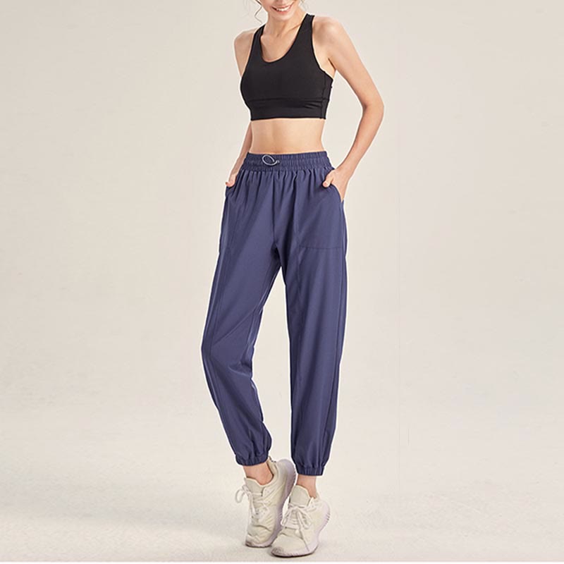 Pantaloni sportivi da yoga fitness Buddha Stones con tasche - image 5