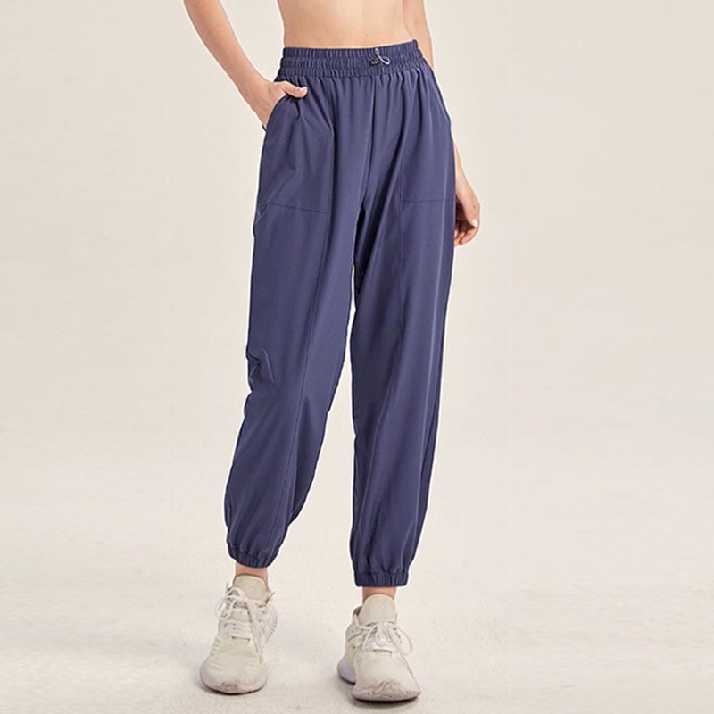 Pantaloni sportivi da yoga fitness Buddha Stones con tasche - image 1