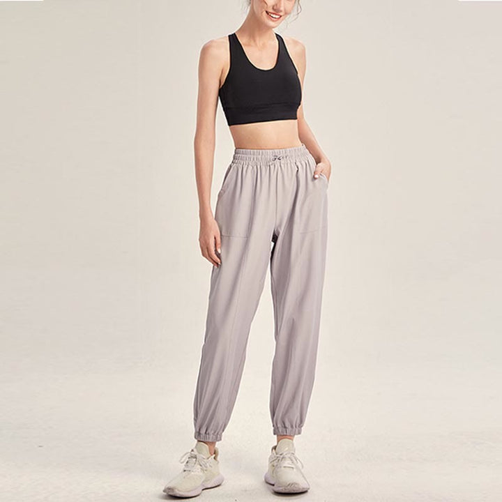 Pantaloni sportivi da yoga fitness Buddha Stones con tasche - image 22