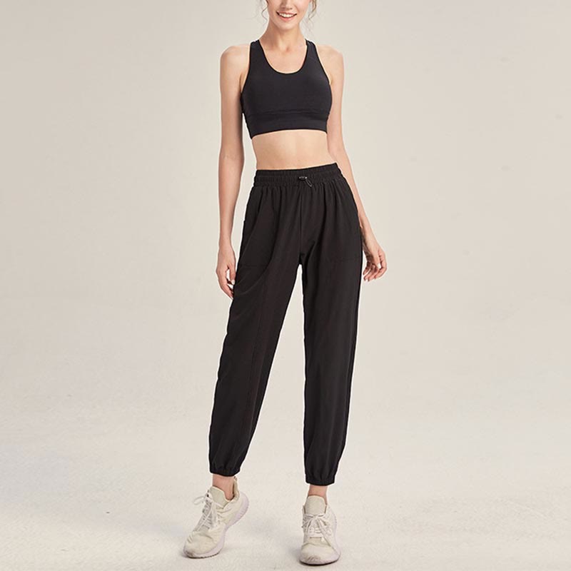 Pantaloni sportivi da yoga fitness Buddha Stones con tasche - image 14