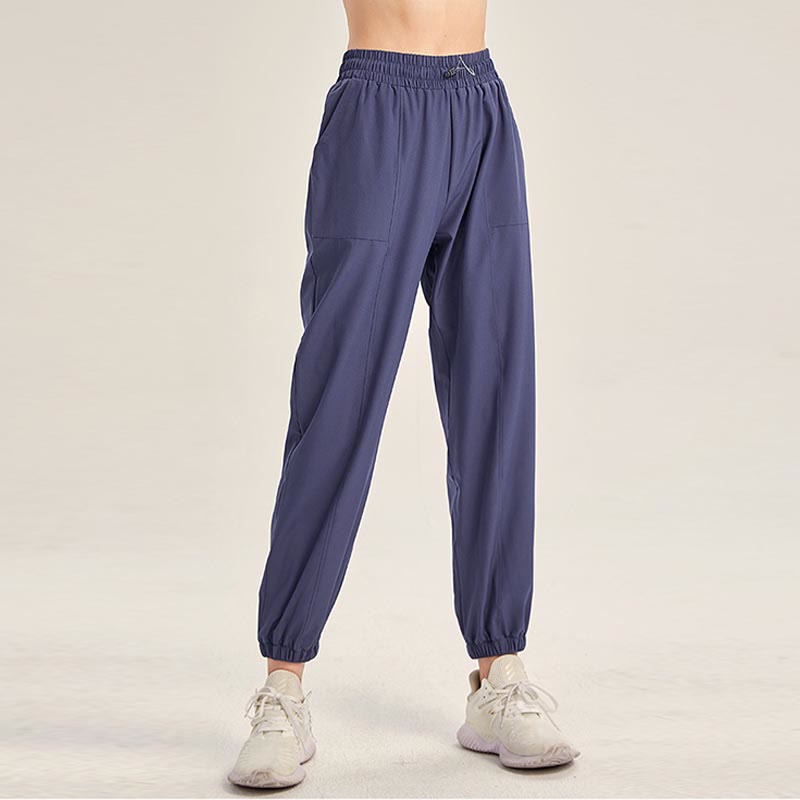 Pantaloni sportivi da yoga fitness Buddha Stones con tasche - image 3