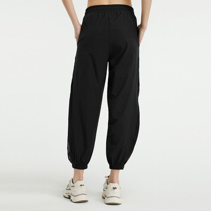 Pantaloni sportivi da fitness/yoga a vita alta, modello Buddha Stones, con tasche. - image 10