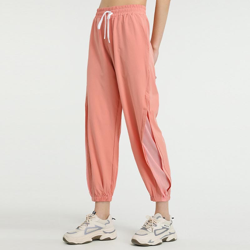 Pantaloni sportivi da yoga fitness larghi a vita alta con tasche Buddha Stones - image 13