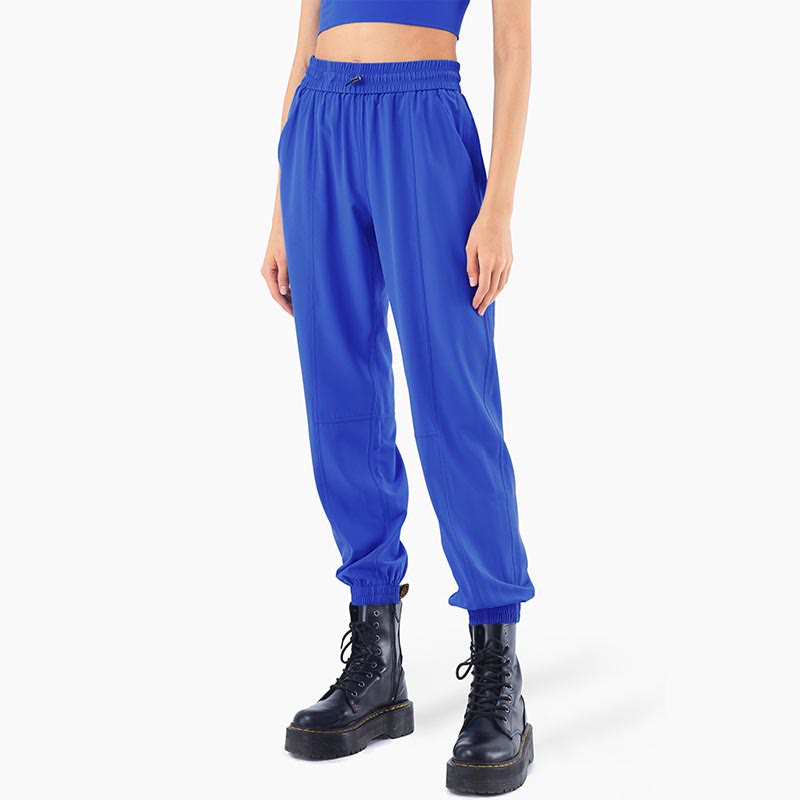 Pantaloni da jogging sportivi da yoga fitness a vita alta con tasche Buddha Stones