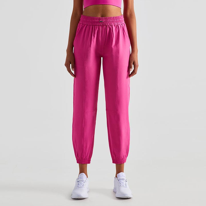 Pantaloni da jogging sportivi da yoga fitness a vita alta con tasche Buddha Stones